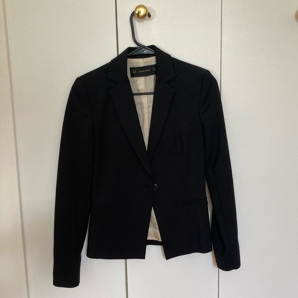 Classic black blazer